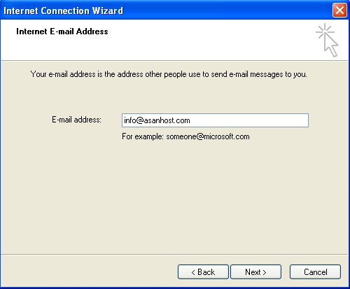 email address email address